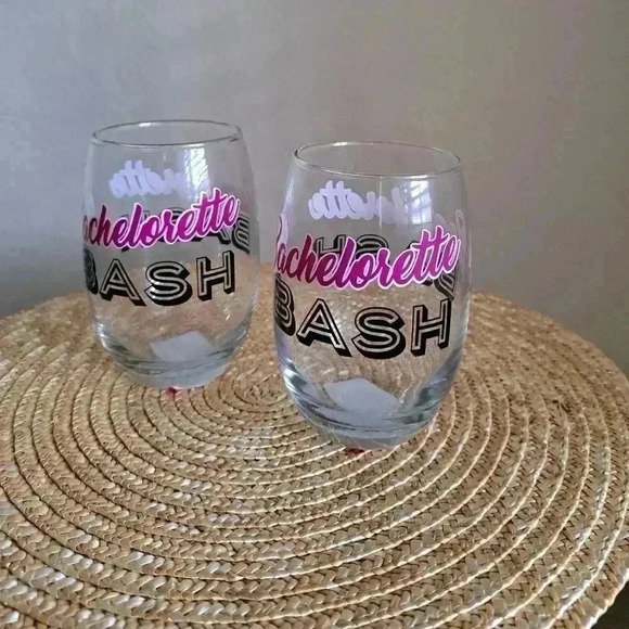 Bachelorette BASH WINE GLASS $10 Each - Picture 3 of 4